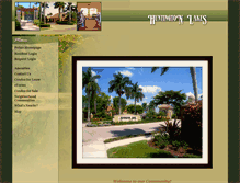 Tablet Screenshot of huntingtonlakesnaples.com